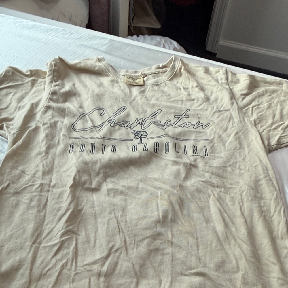 Vintage Charleston Tee - Cream
